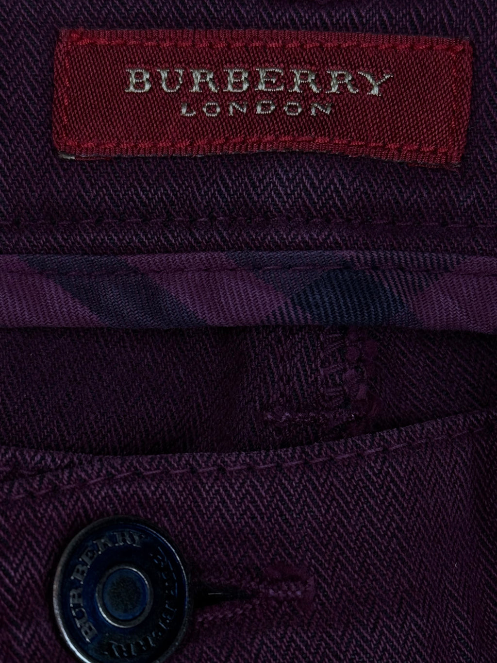 vintage Burberry jeans