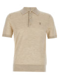 Burberry Men Wool Polo Shirt