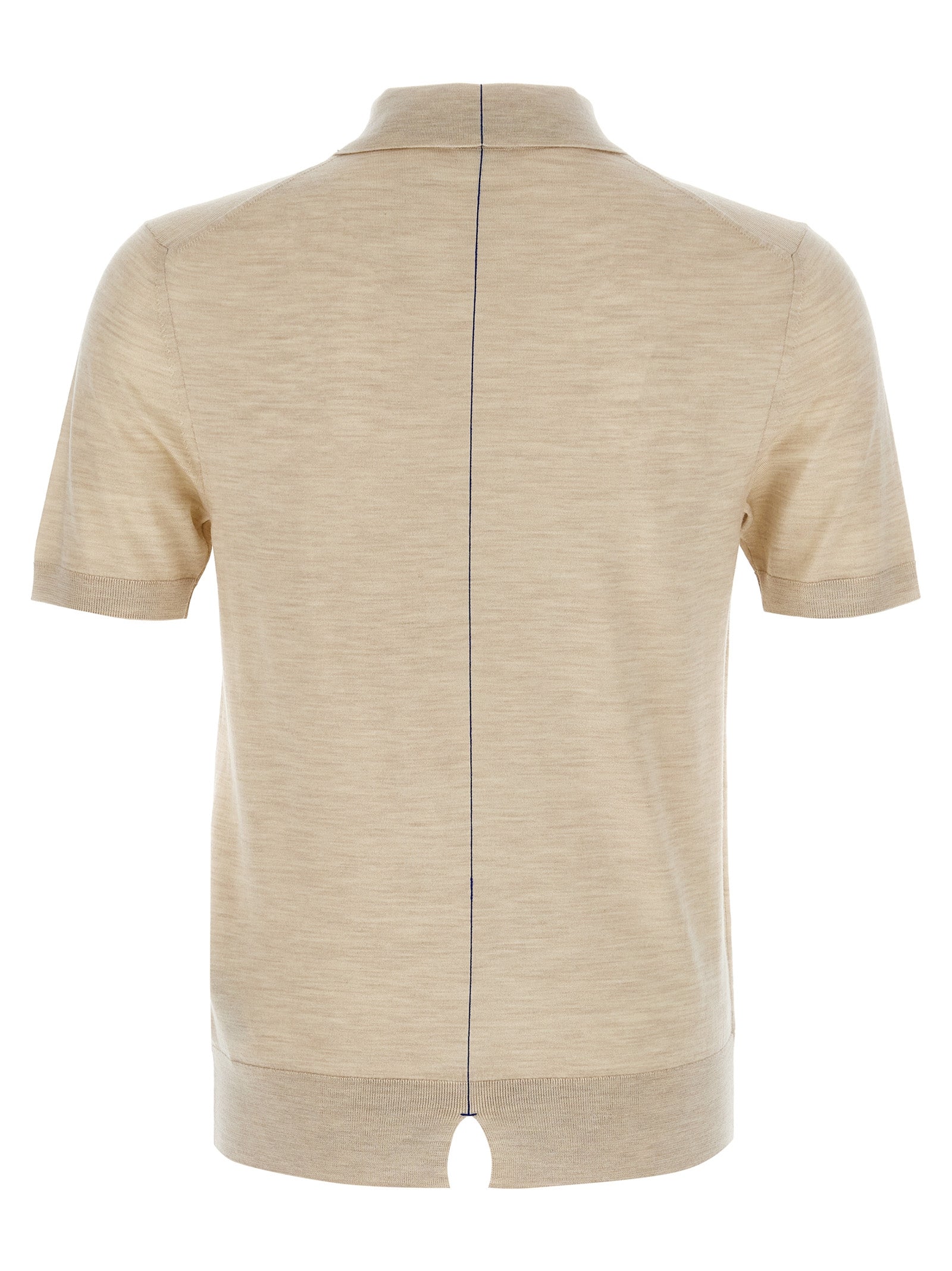 Burberry Men Wool Polo Shirt