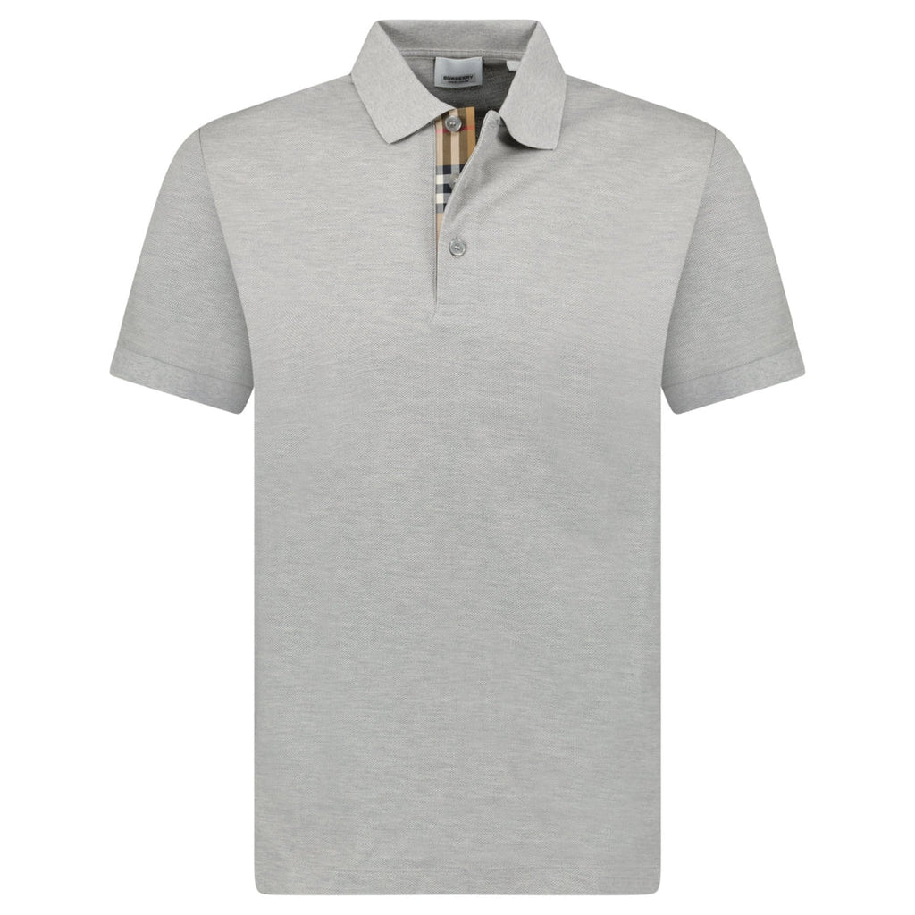 Burberry 'Hartford' Check Polo Grey